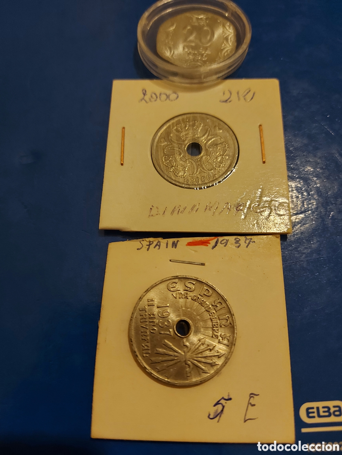 Monedas antiguas de Asia: 2Espa&ntilde;a y 1 deIndia - Foto 1