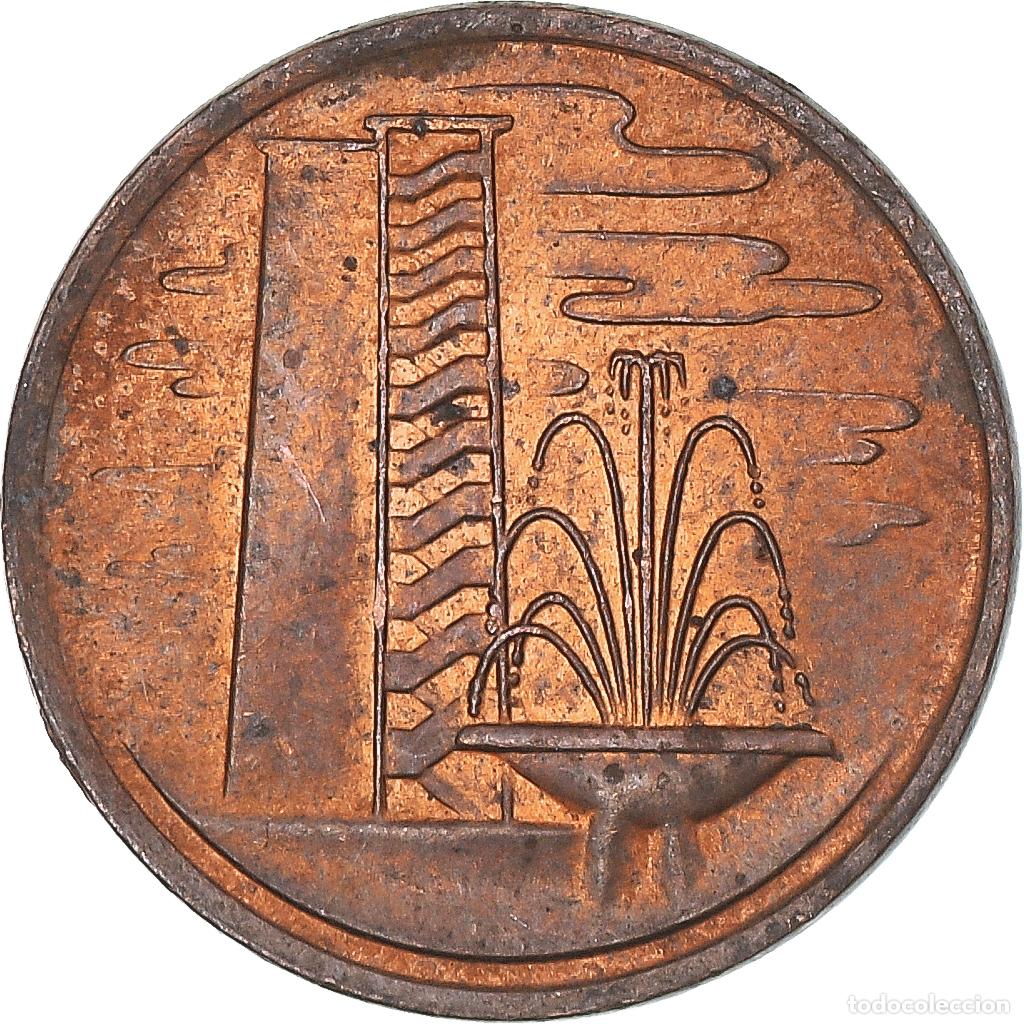 Monedas antiguas de Asia: [#1332339] Moneda, Singapur, Cent, 1976 - Foto 1