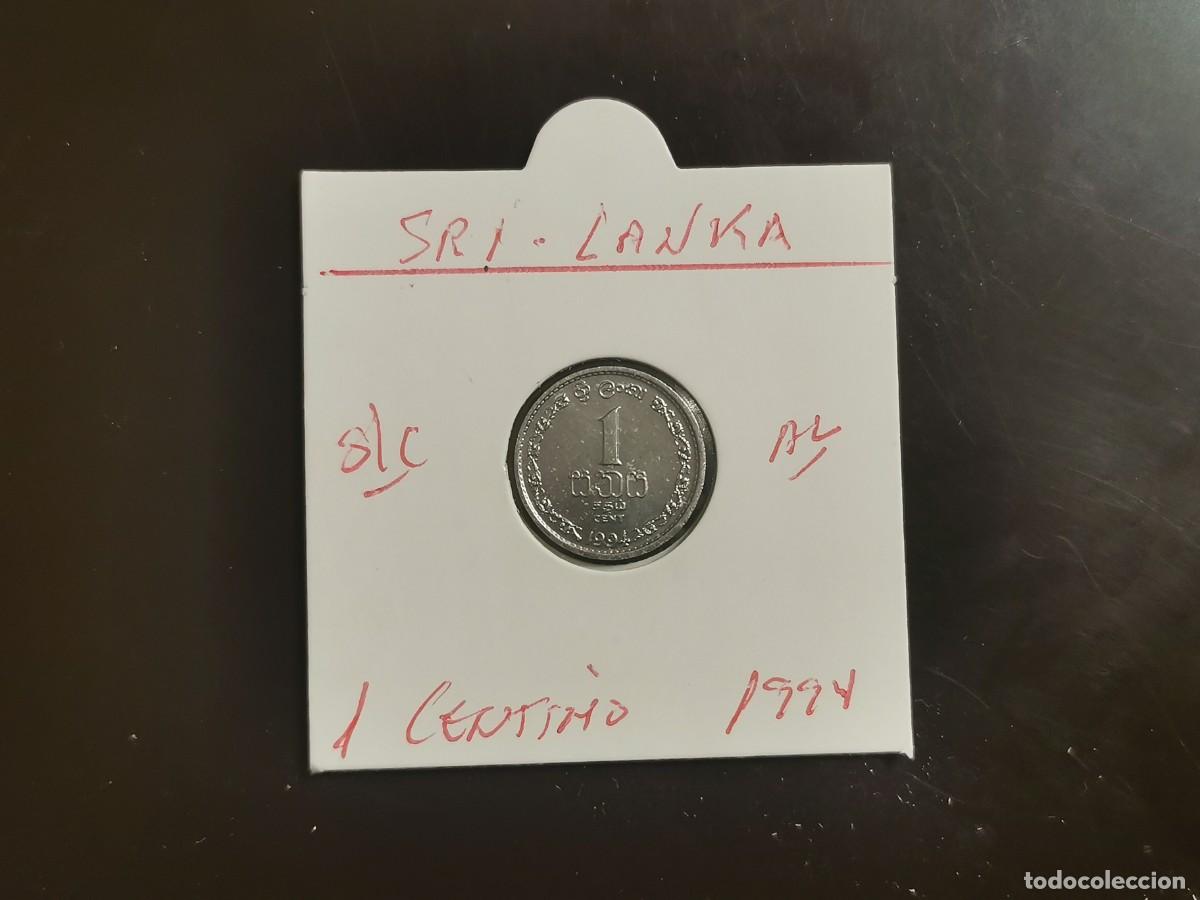 Alte M&uuml;nzen aus Asien: SRI-LANKA 1 CENTIMO 1994 S/C KM=137 (ALUMINIO)