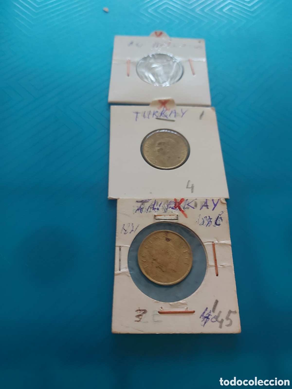 Monedas antiguas de Asia: 1Tahilandia2Turkay - Foto 1