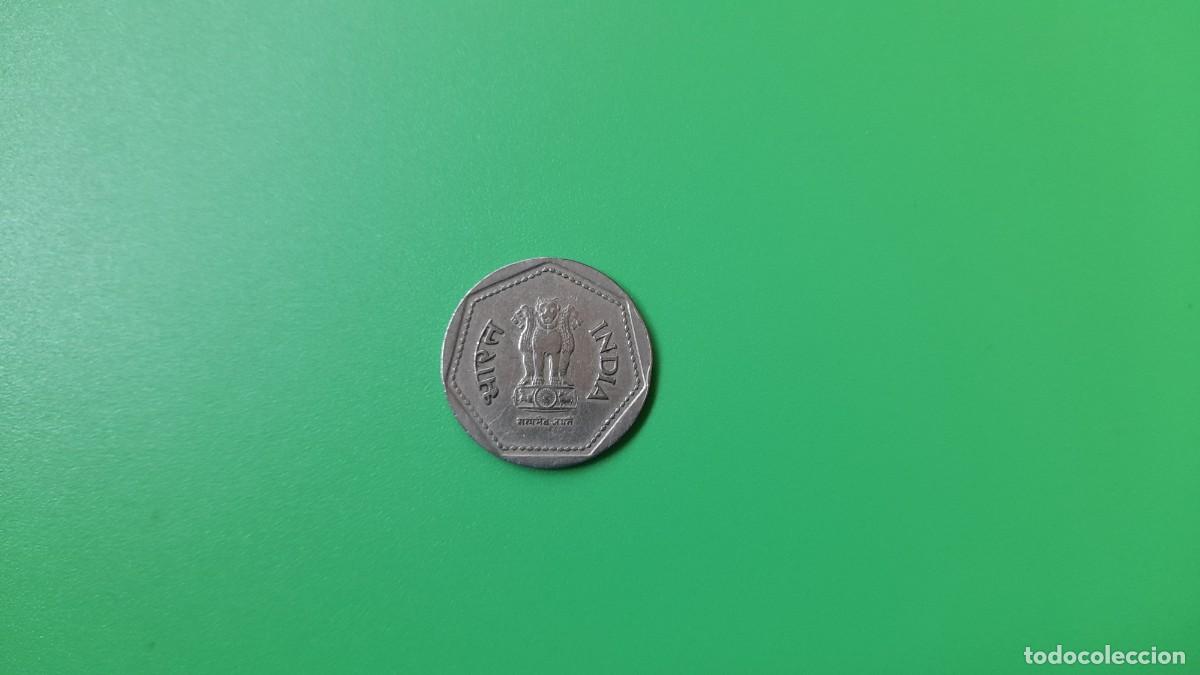 Monedas antiguas de Asia: 1 RUPEE, India, 1985 - Foto 2