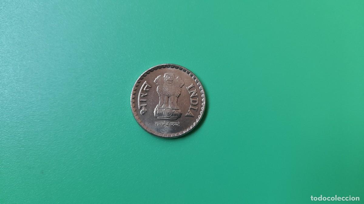 Monedas antiguas de Asia: 5 RUPEES India, 2010 - Foto 2