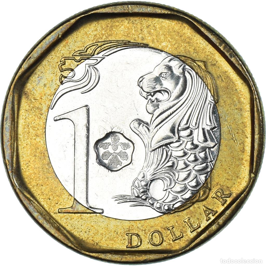 Monedas antiguas de Asia: [#1335316] Moneda, Singapur, Dollar, 2016 - Foto 2