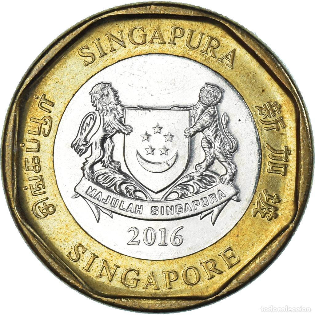 Monedas antiguas de Asia: [#1335316] Moneda, Singapur, Dollar, 2016 - Foto 1