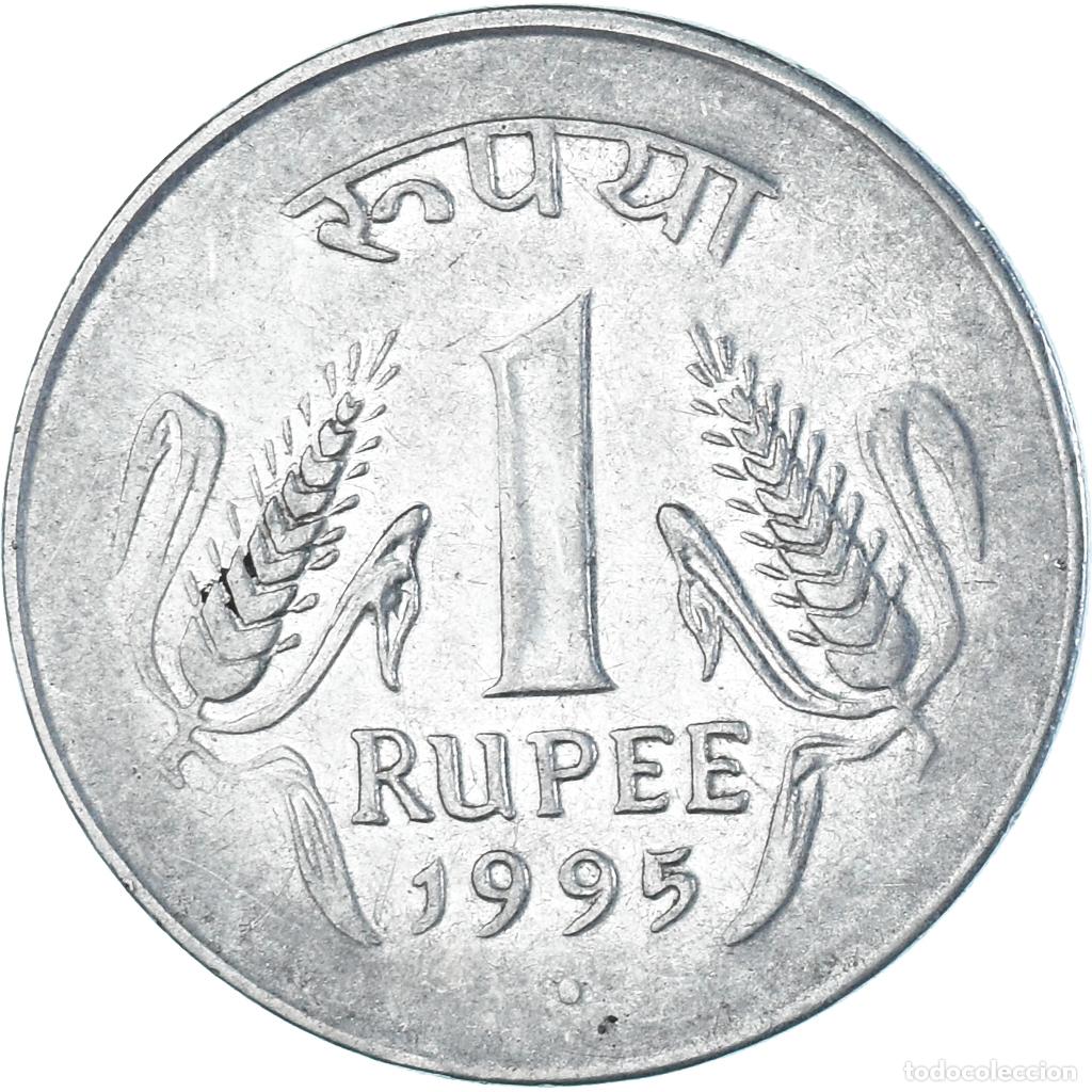 Monedas antiguas de Asia: [#1340243] Moneda, India, Rupee, 1995 - Foto 2
