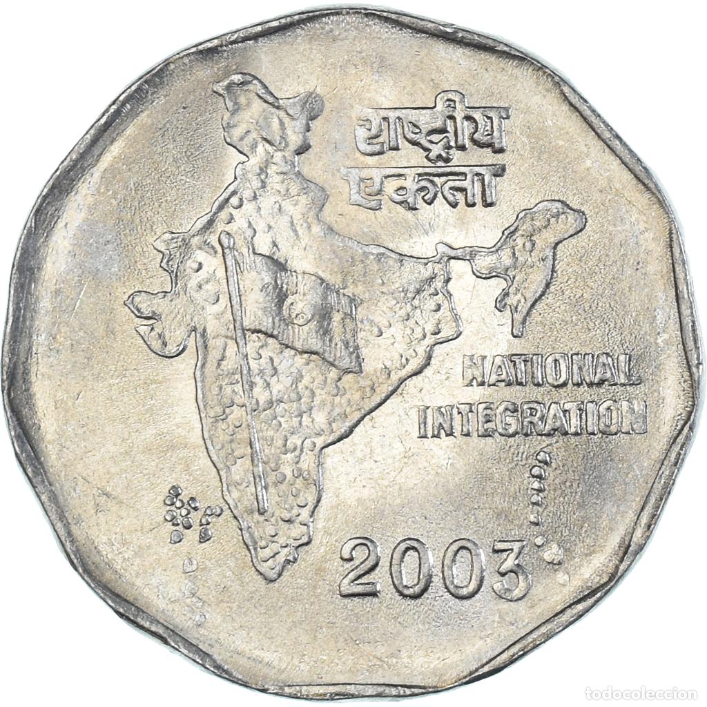 Monedas antiguas de Asia: [#1340340] Moneda, India, 2 Rupees, 2003 - Foto 1