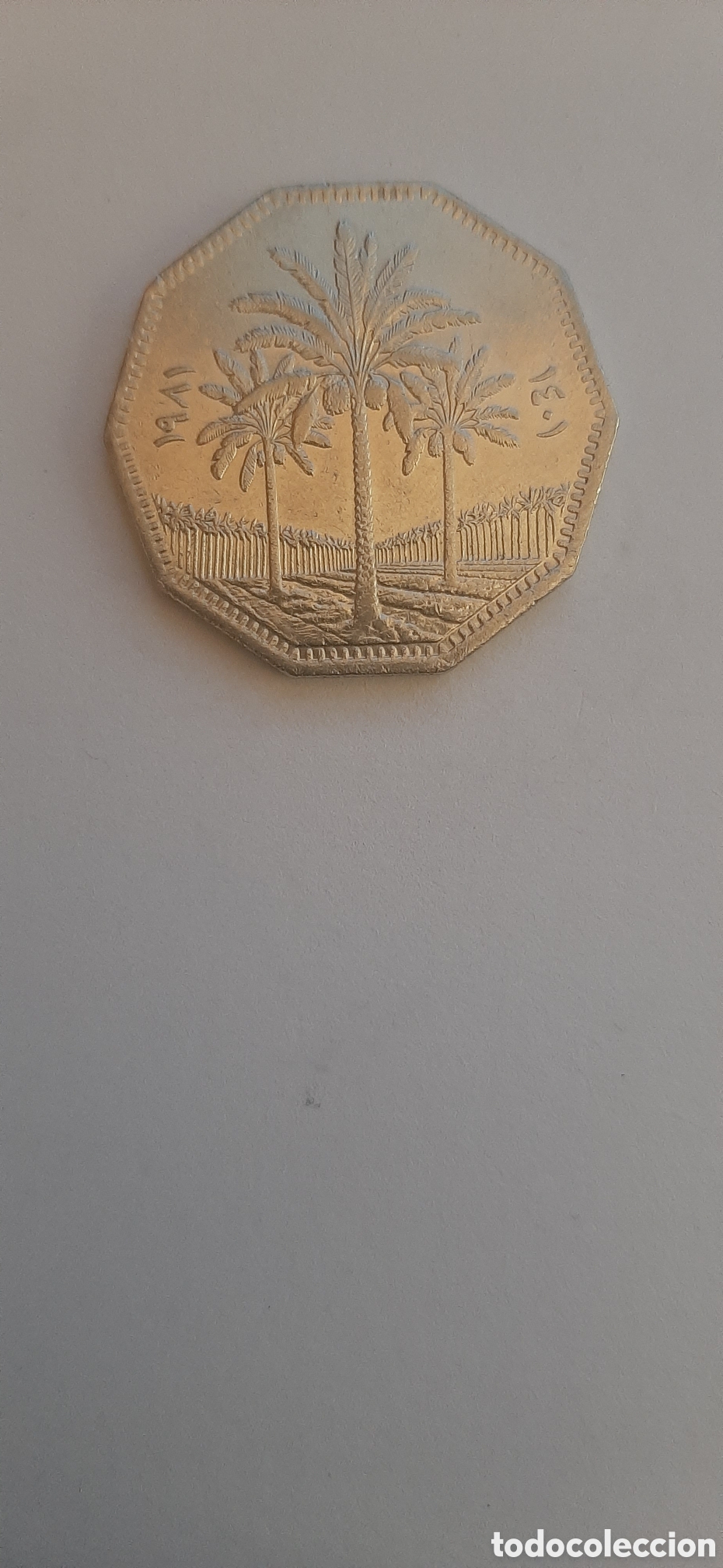 Monedas antiguas de Asia: IRAQ 1 DINAR 1981 - Foto 1