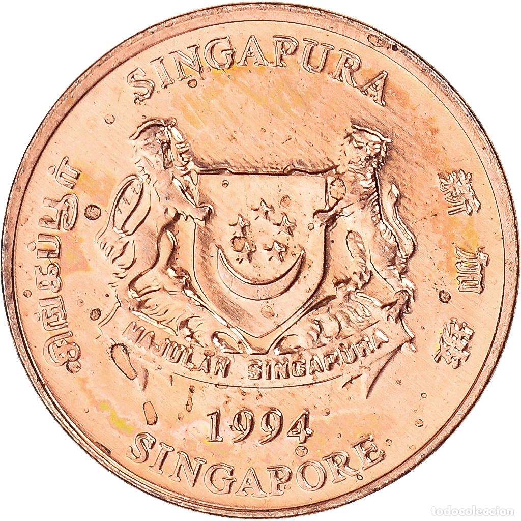 Monedas antiguas de Asia: [#1302535] Moneda, Singapur, Cent, 1994 - Foto 1
