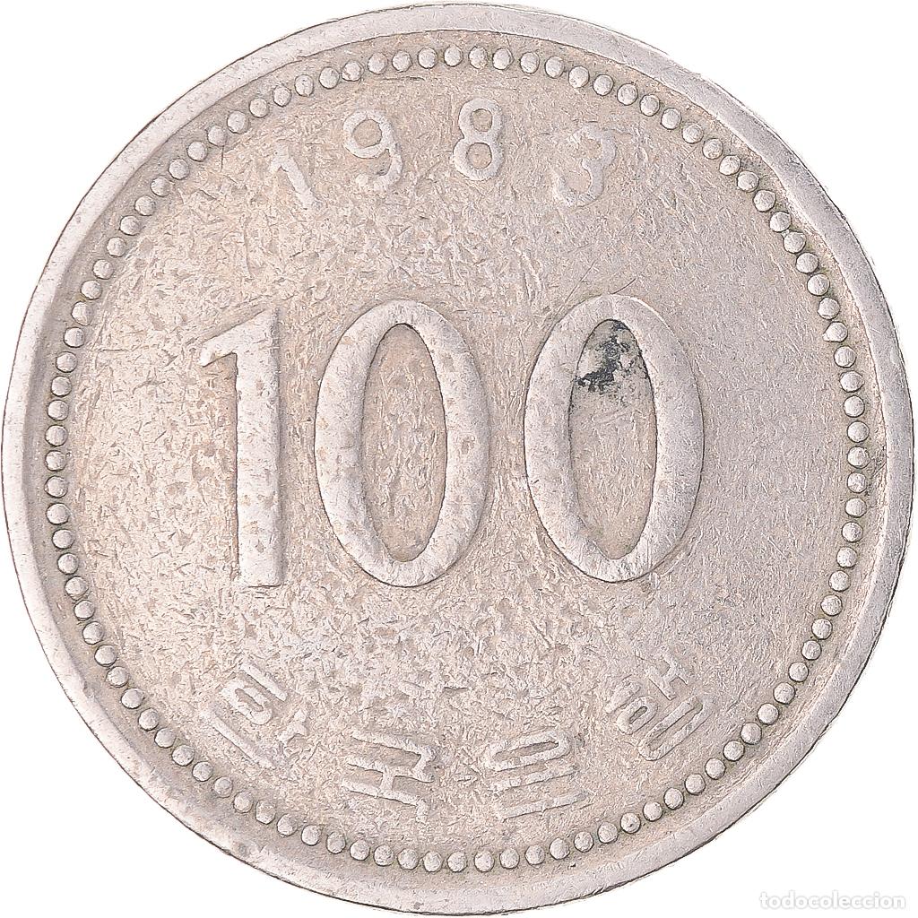 Monedas antiguas de Asia: [#1334118] Moneda, Corea, 100 Won, 1983 - Foto 2