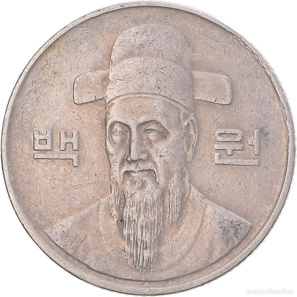 Monedas antiguas de Asia: [#1343832] Moneda, Corea, 100 Won, 1989 - Foto 1