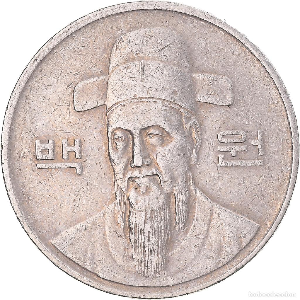 Monedas antiguas de Asia: [#1343835] Moneda, Corea, 100 Won, 1991 - Foto 1