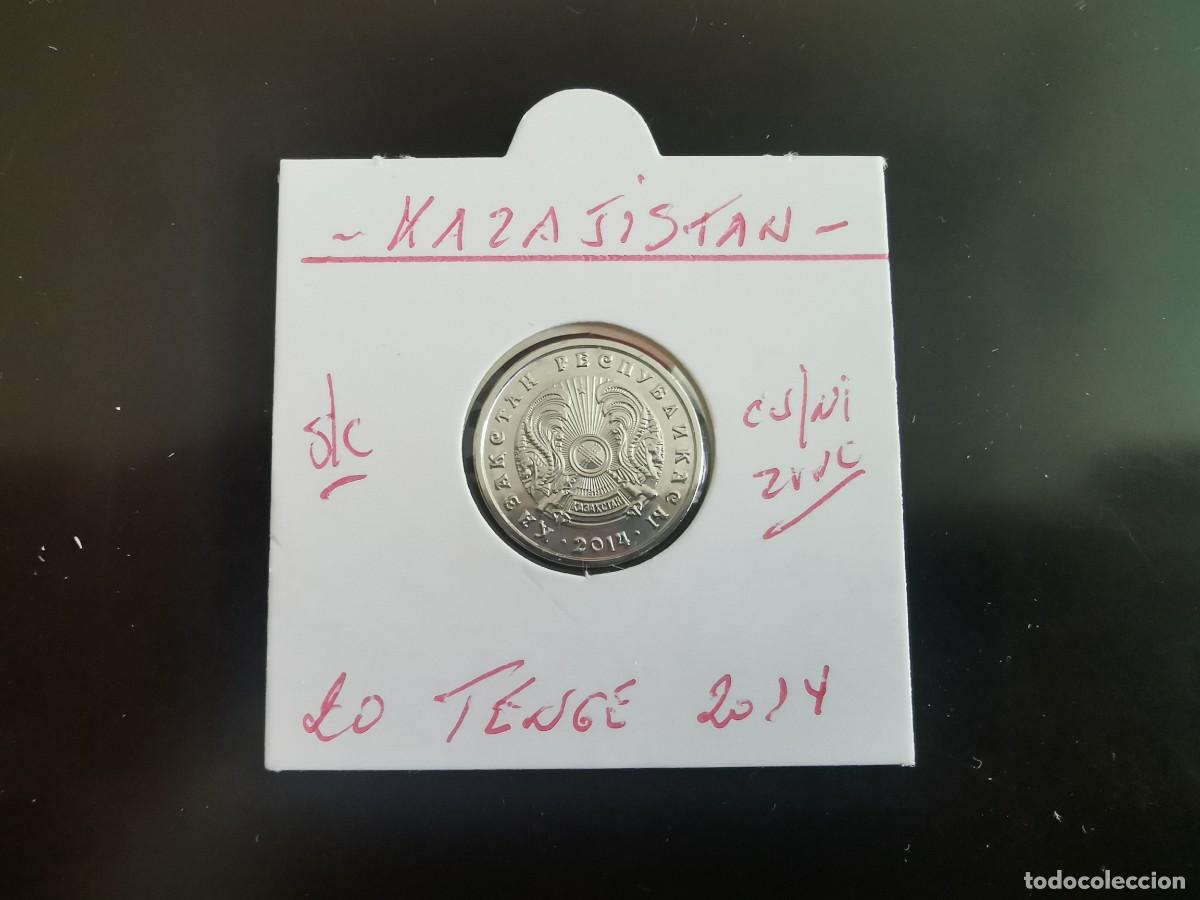 Moedas antigas da &Aacute;sia: KAZAJISTAN 20 TENGE 2014 S/C KM=26 (NIQUEL-LAT&Oacute;N)