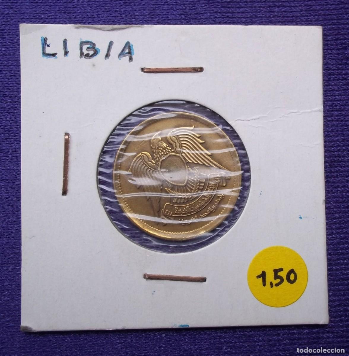 Monedas antiguas de Asia: MONEDAS DEL MUNDO Libia - Foto 1