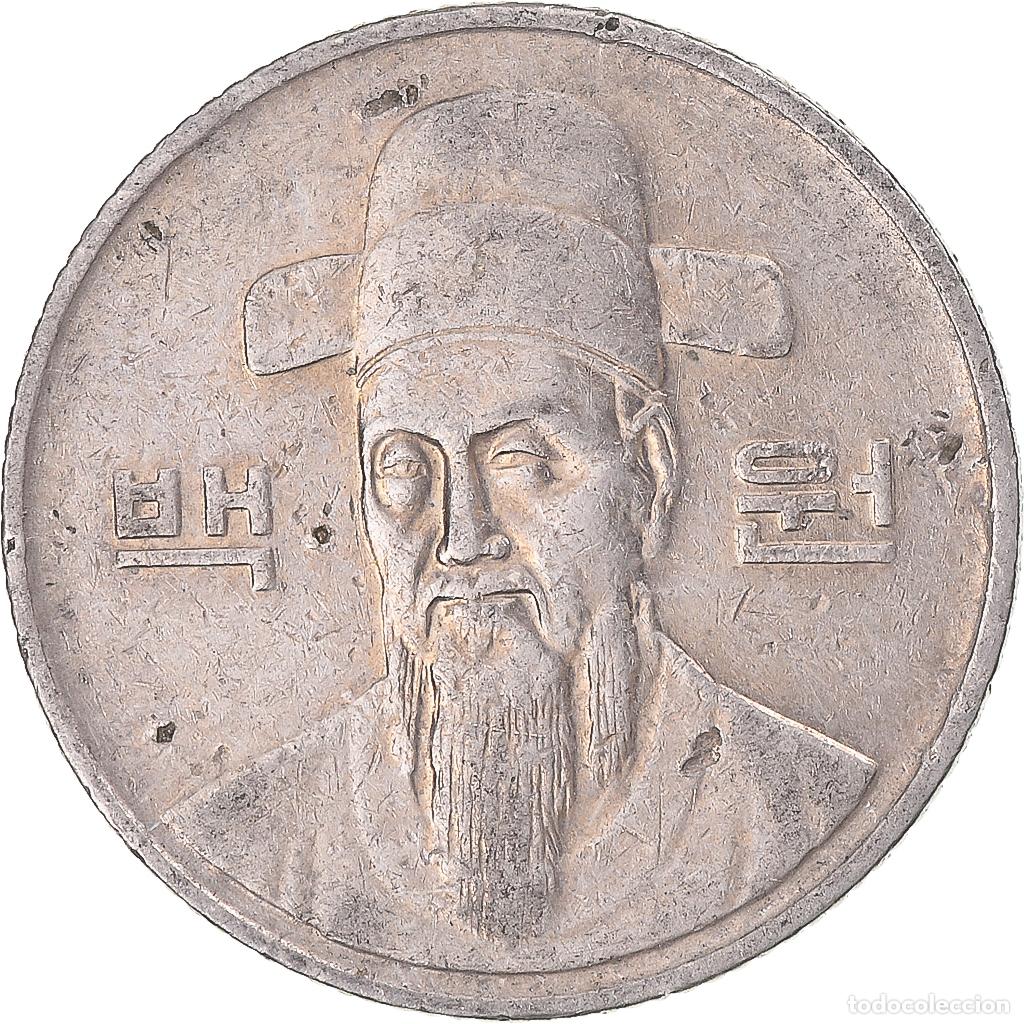 Monedas antiguas de Asia: [#1351668] Moneda, Corea, 100 Won, 1990 - Foto 1