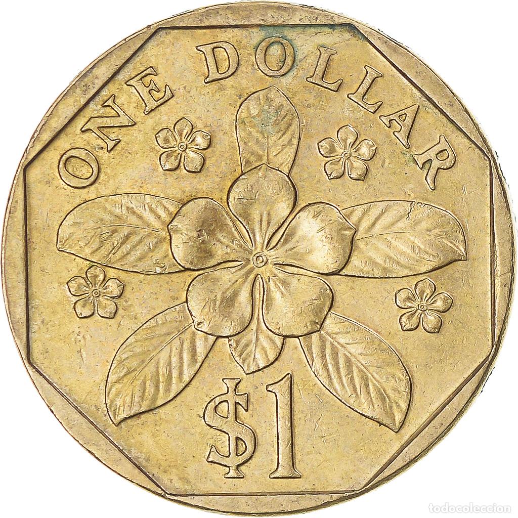 Monedas antiguas de Asia: [#1352002] Moneda, Singapur, Dollar, 1995 - Foto 2