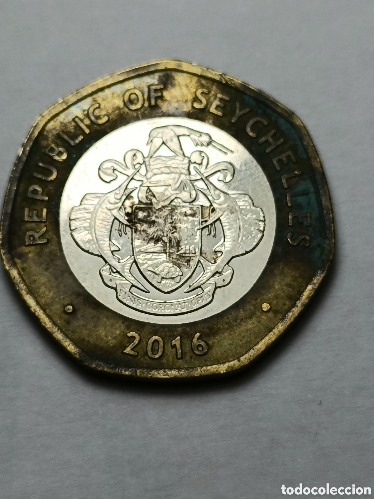 Monedas antiguas de Asia: Moneda 10 Rupees Seychelles (2016) - Foto 2