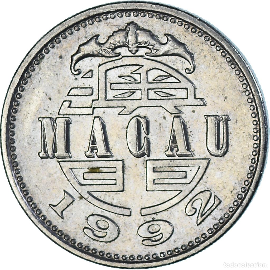 Monedas antiguas de Asia: [#1358939] Moneda, Macao, Pataca, 1992 - Foto 1