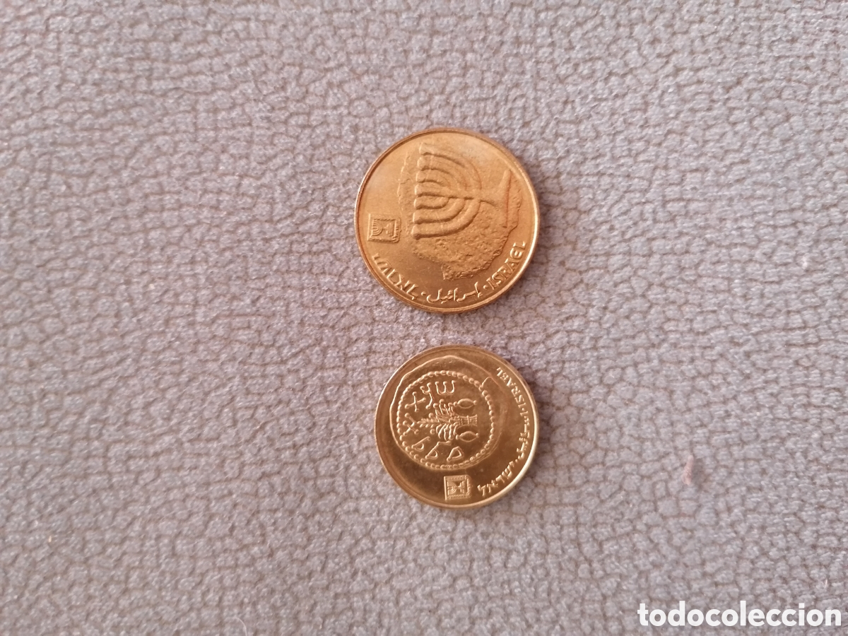 Monedas antiguas de Asia: Lote monedas de Israel - Foto 1
