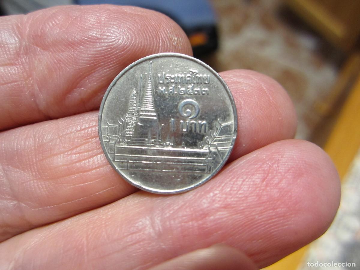 Monedas antiguas de Asia: MONEDA DE TAILANDIA DE 1 BAHT - Foto 2