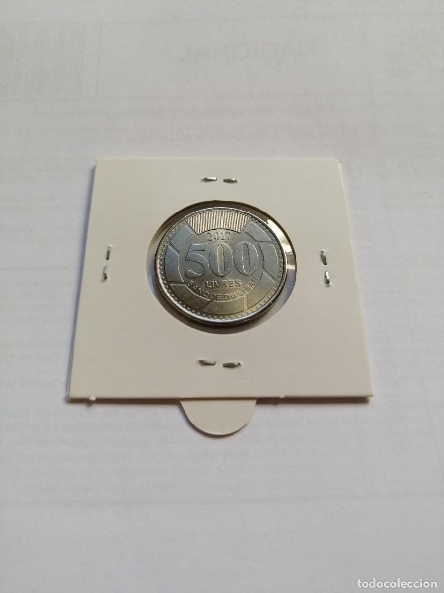 Monedas antiguas de Asia: L&iacute;bano 500 Libras 2017 SC - Foto 2