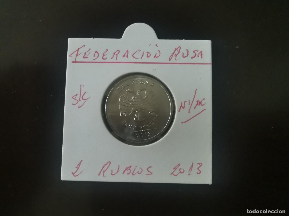 Alte Münzen aus Asien: RUSIA 2 RUBLOS 2013 S/C KM=834a (NIQUEL-ACERO)