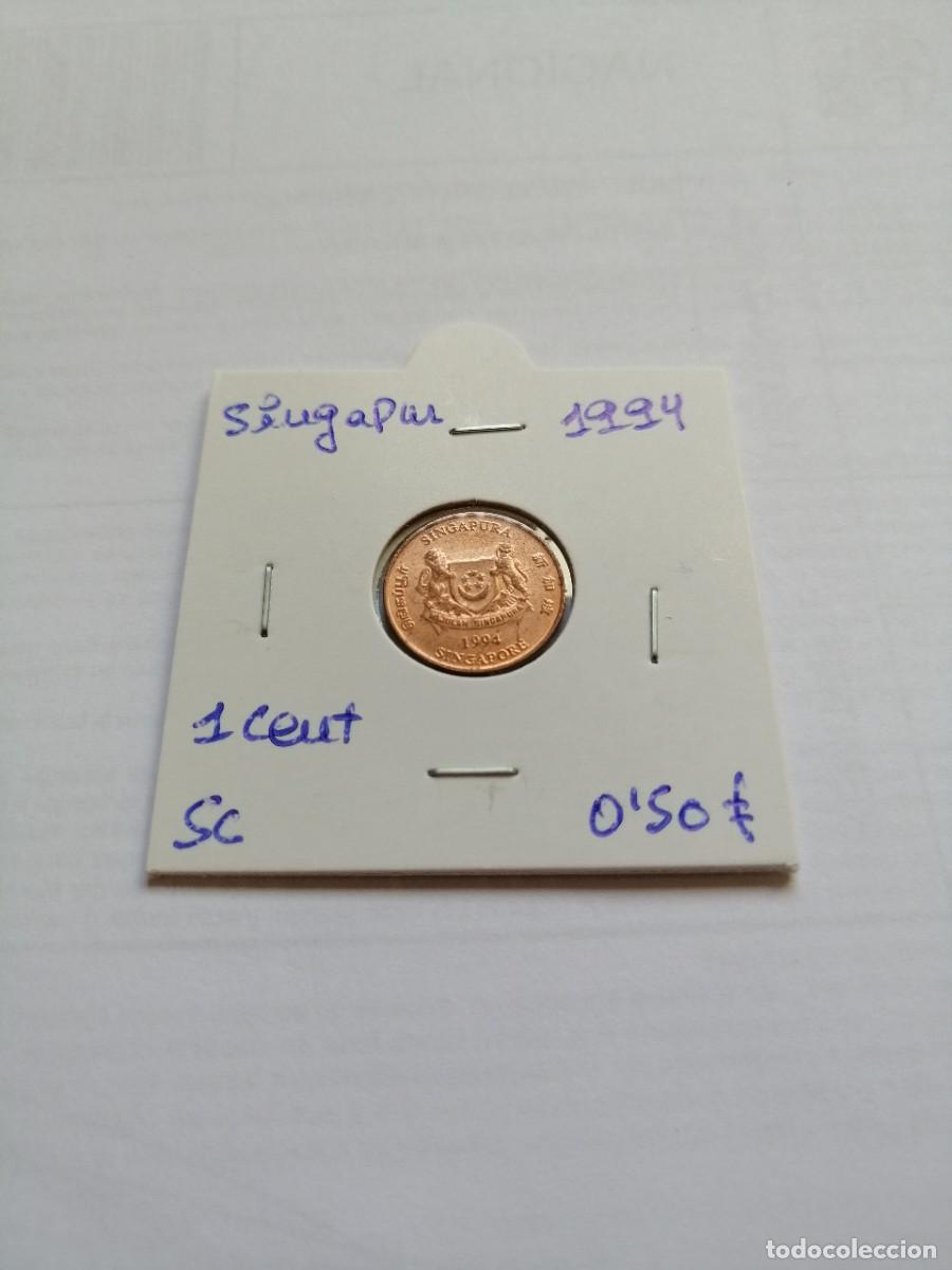 Monedas antiguas de Asia: Singapur 1 Cent 1994 SC - Foto 1