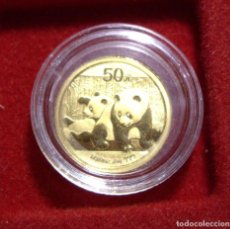Monedas antiguas de Asia: CHINA - 1/10 DE ONZA DE ORO PURO - 50 YUAN 2010