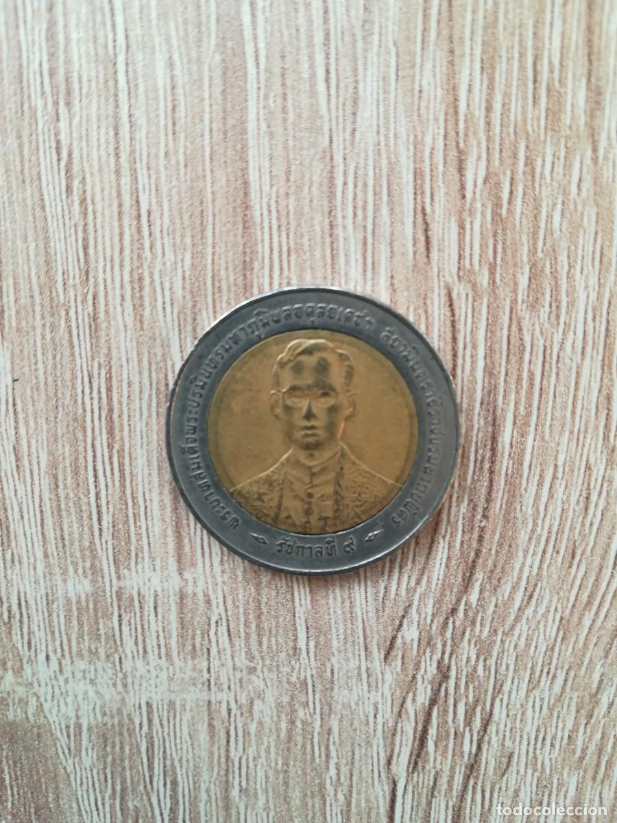 Monedas antiguas de Asia: MONEDA 10 BATH - TAILANDIA - A&Ntilde;O 1996. - Foto 1