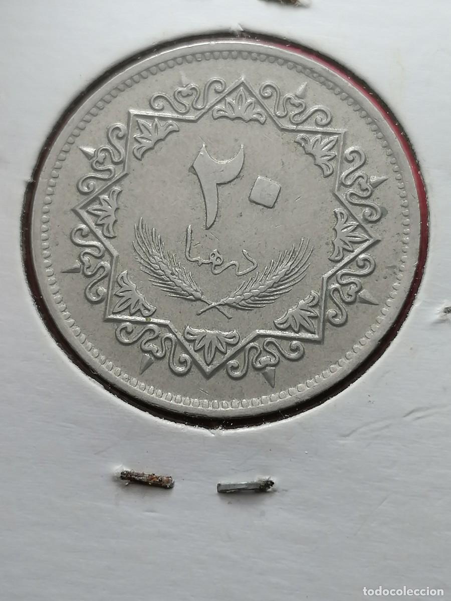 Monedas antiguas de Asia: 20 DIRHAMS, LIBIA. 1395 (1975) - Foto 2