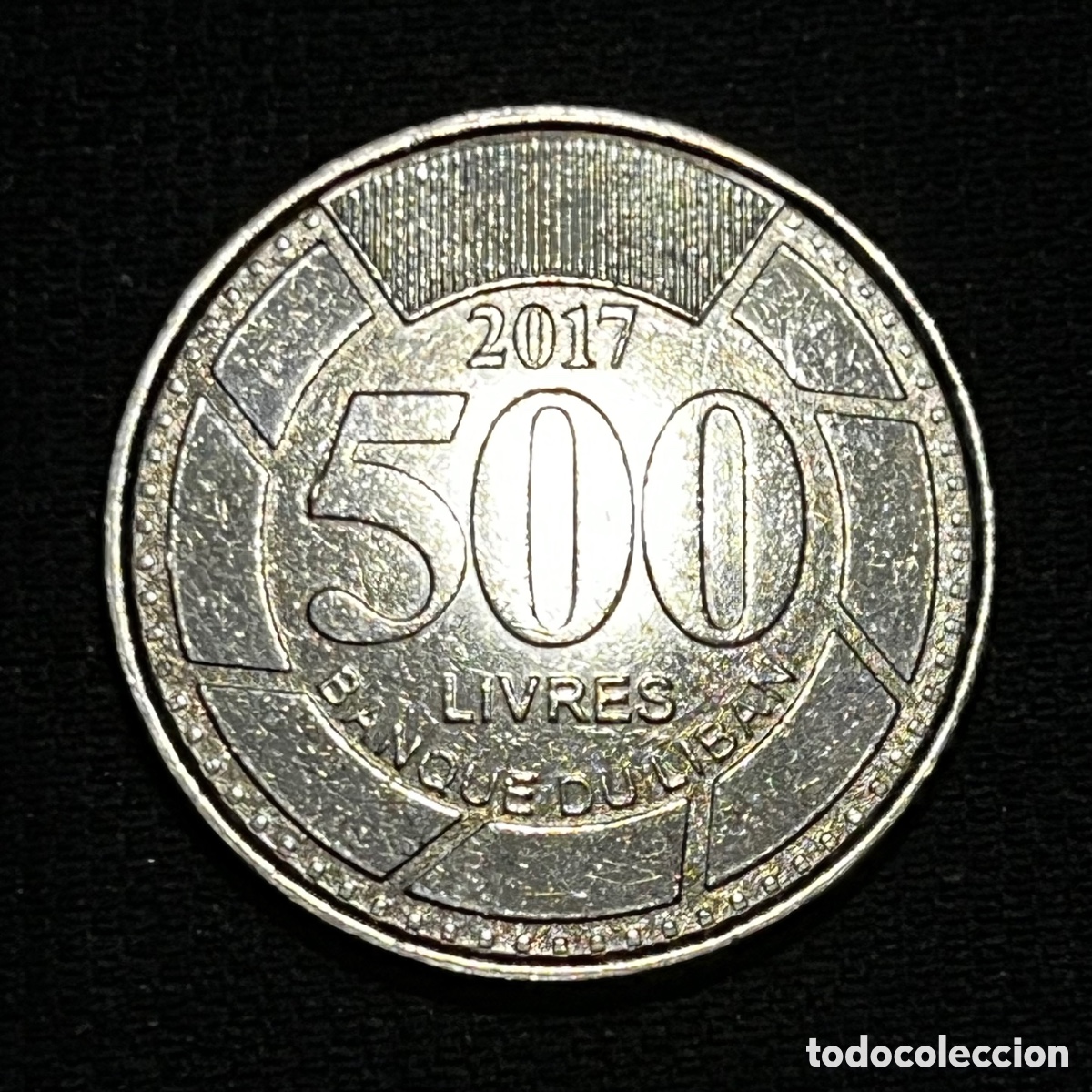 Monedas antiguas de Asia: 500 libras 2017 Libano - Foto 2