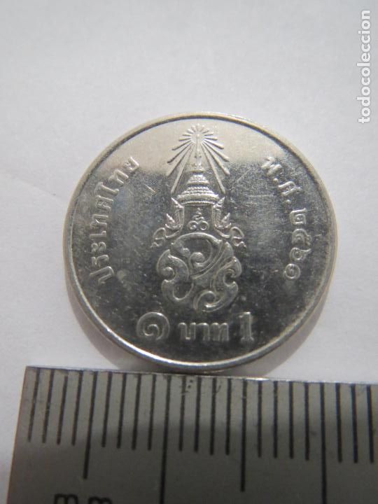 Monedas antiguas de Asia: MONEDA 1 BATHS TAILANDIA ASIA USADA (2) - Foto 1