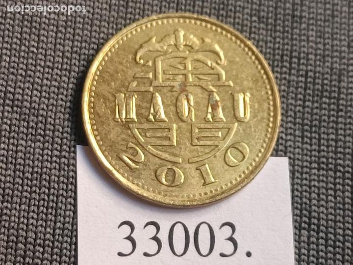 Monedas antiguas de Asia: Macao 100 avos 2010, Macau - Foto 2