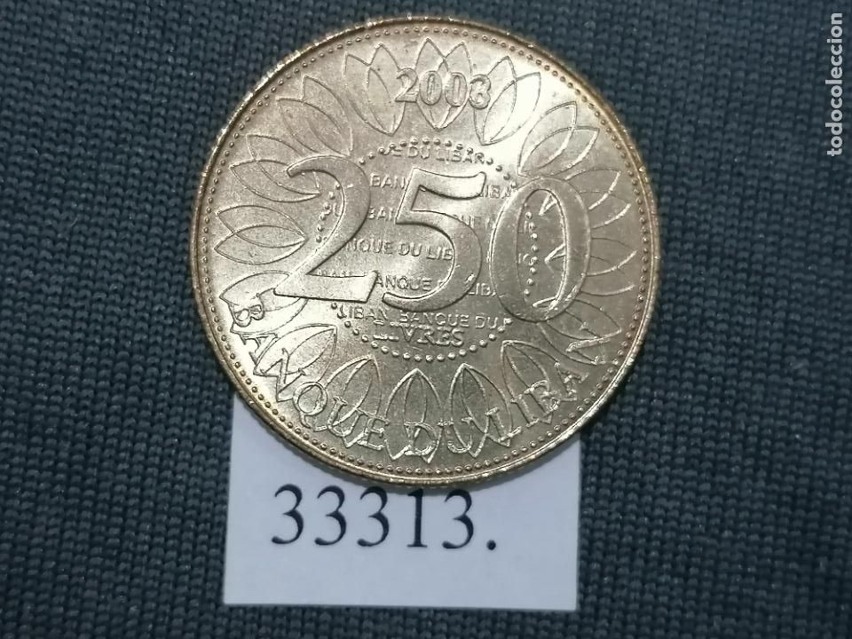 Monedas antiguas de Asia: Libano 250 libras 2003 - Foto 1