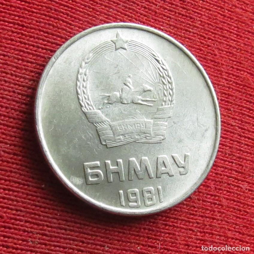 Monedas antiguas de Asia: Mongolia 2 mongo 1981 - Foto 2