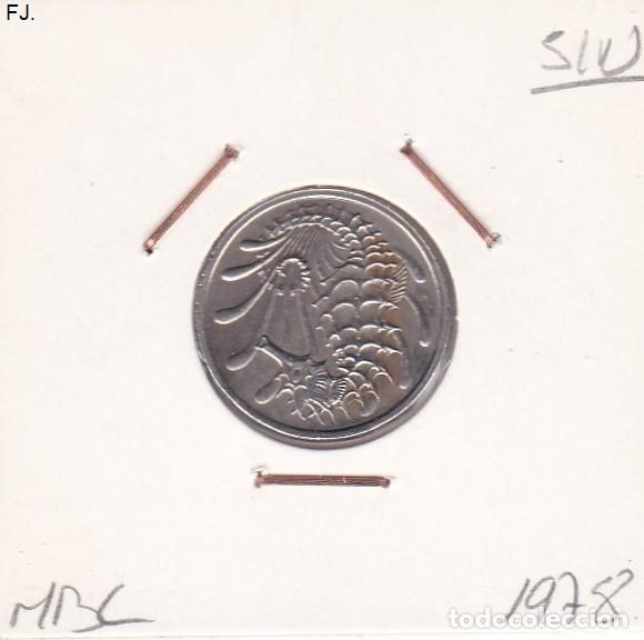 Monedas antiguas de Asia: Moneda 10 Centavos 1978 Singapur. Mbc. - Foto 1