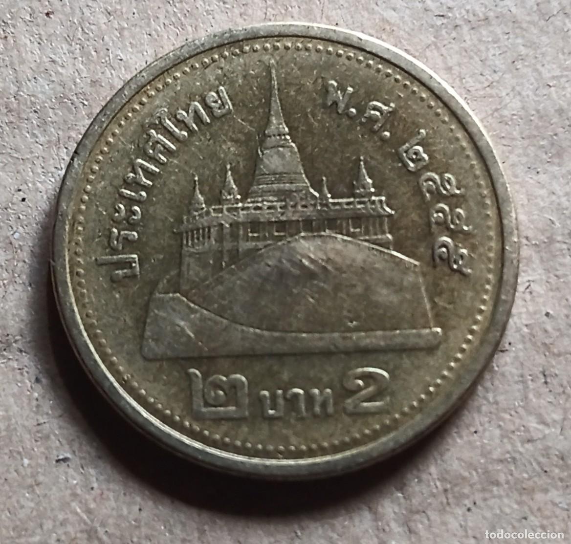 Monedas antiguas de Asia: Tailandia - 2 baht ( 2008-2017 ) bc - Foto 2