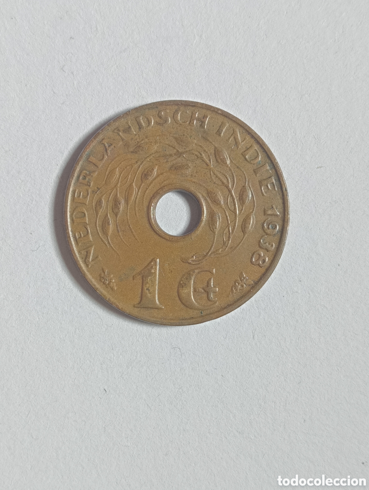 Monedas antiguas de Asia: INDONESIA 1CENT 1938 - Foto 1