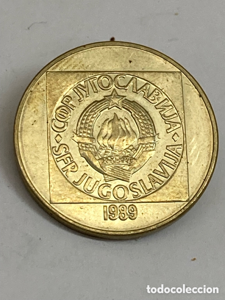 Monedas antiguas de Asia: Monada 100 Dinara 1989 M23 - Foto 2