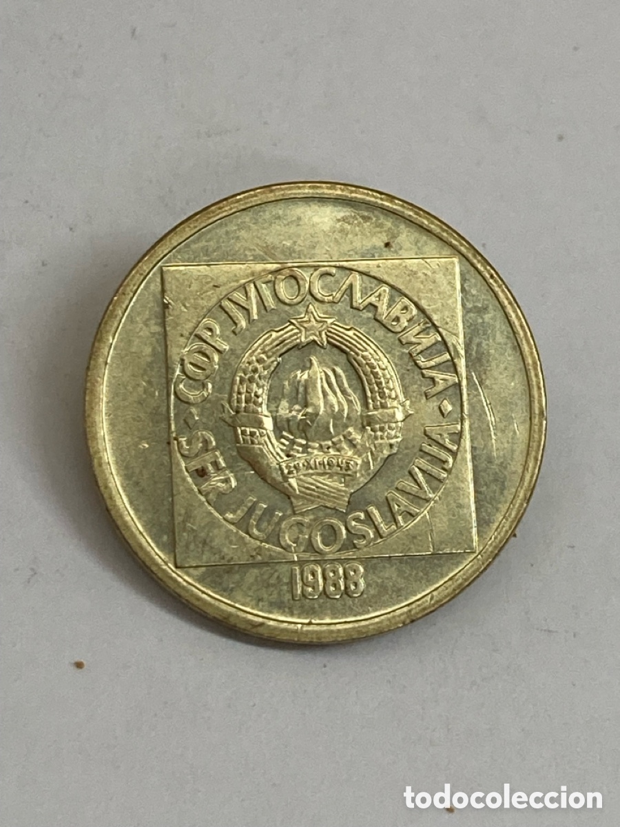 Monedas antiguas de Asia: Moneda 50 Dinara 1988 M23 - Foto 2
