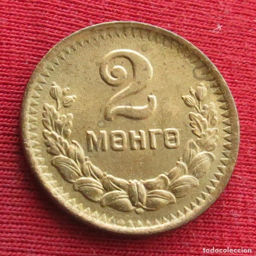 Monedas antiguas de Asia: Mongolia 2 mongo 1945 - Foto 1