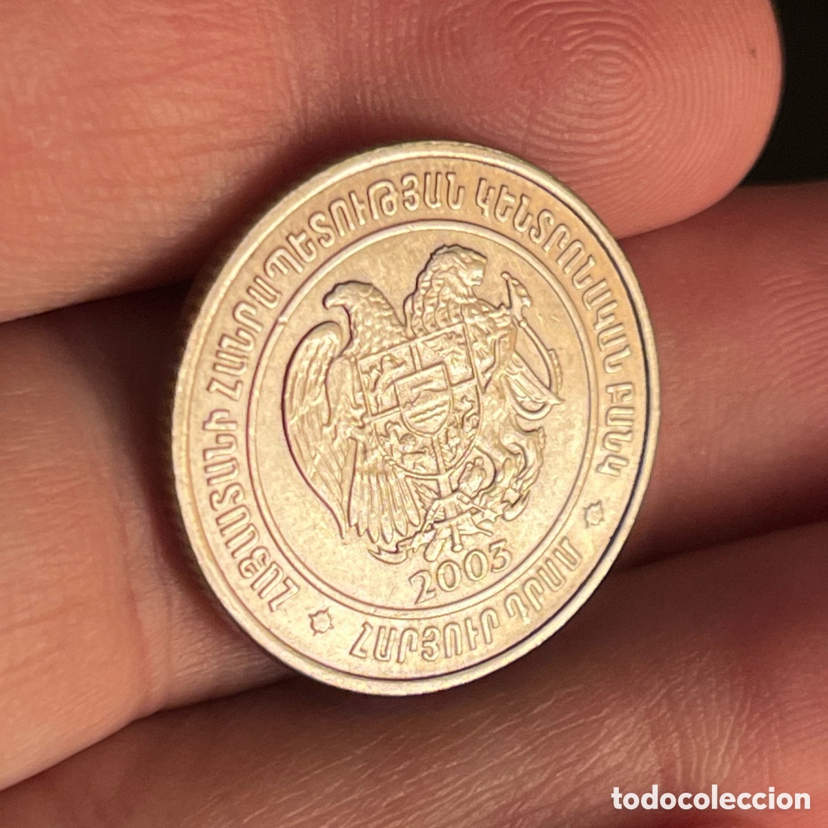 Monedas antiguas de Asia: 100 dram 2003 Armenia - Foto 2