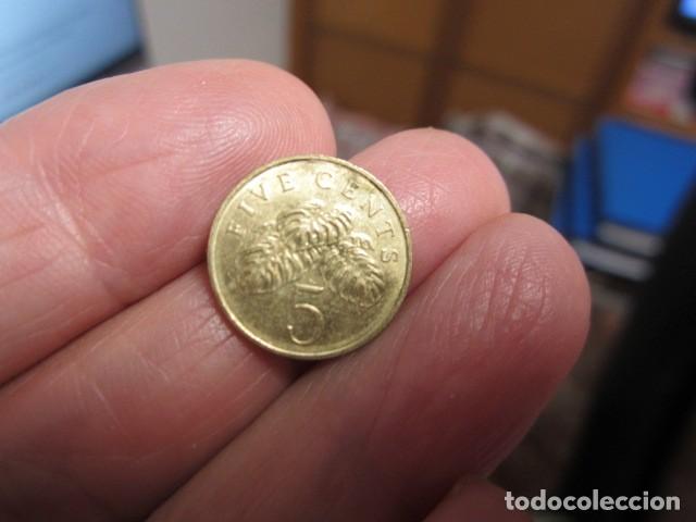 Monedas antiguas de Asia: MONEDA DE SINGAPUR DE 5 CENTAVOS DE 2009 - Foto 2