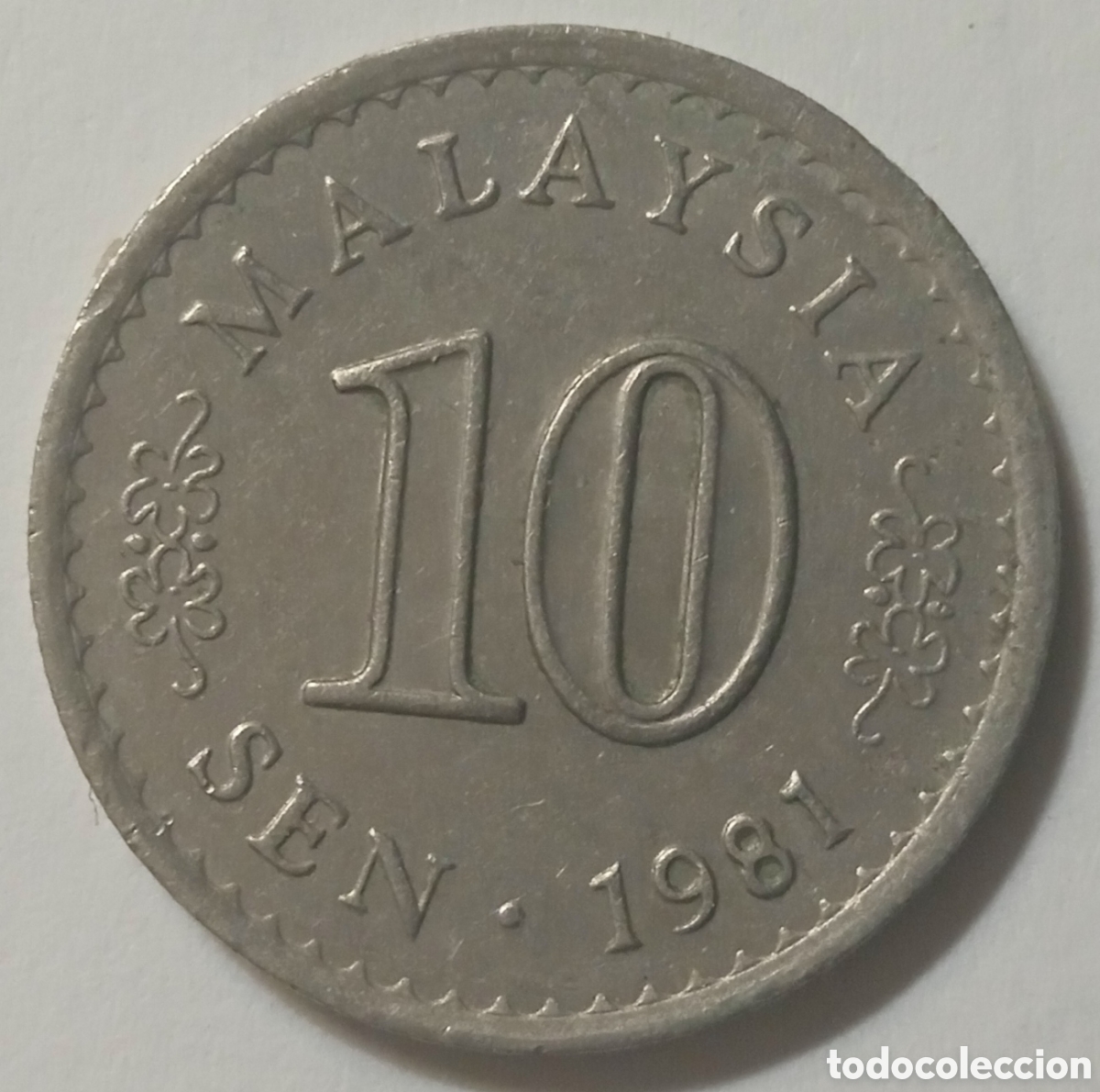 Monedas antiguas de Asia: 10 SEN/1981 (MALASIA) - Foto 1