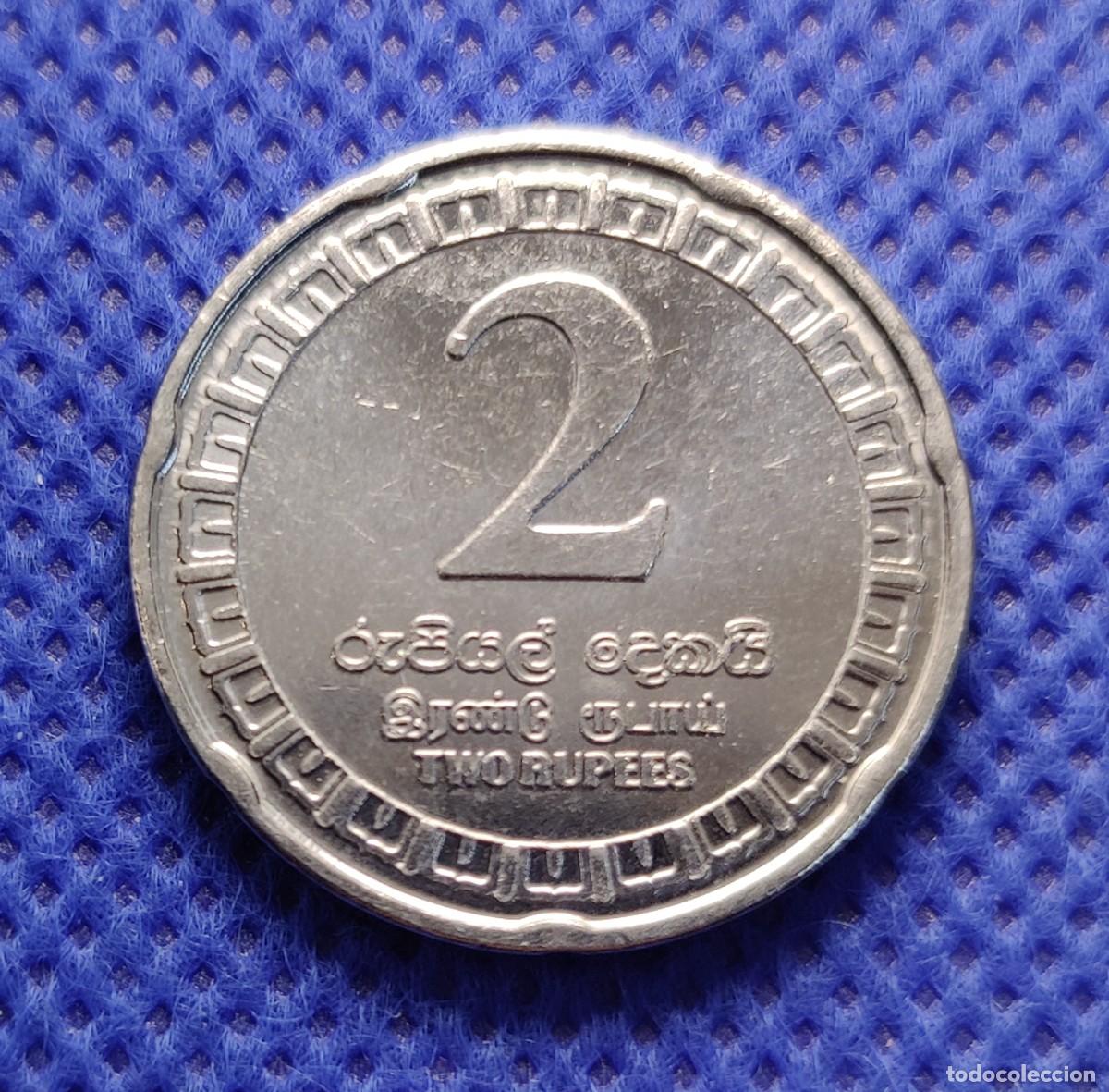 Monedas antiguas de Asia: SRI LANKA CEYLAN 2 Rupias 2017 Sin circular - Foto 1