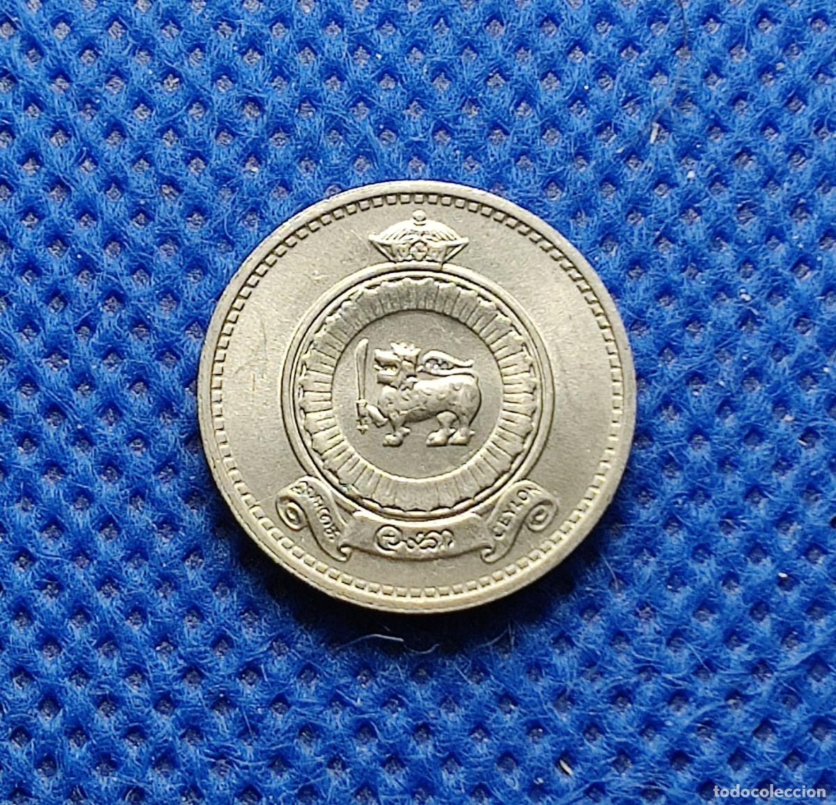 Monedas antiguas de Asia: SRI LANKA CEYLAN 1 Cent 1968 Sin circular - Foto 2