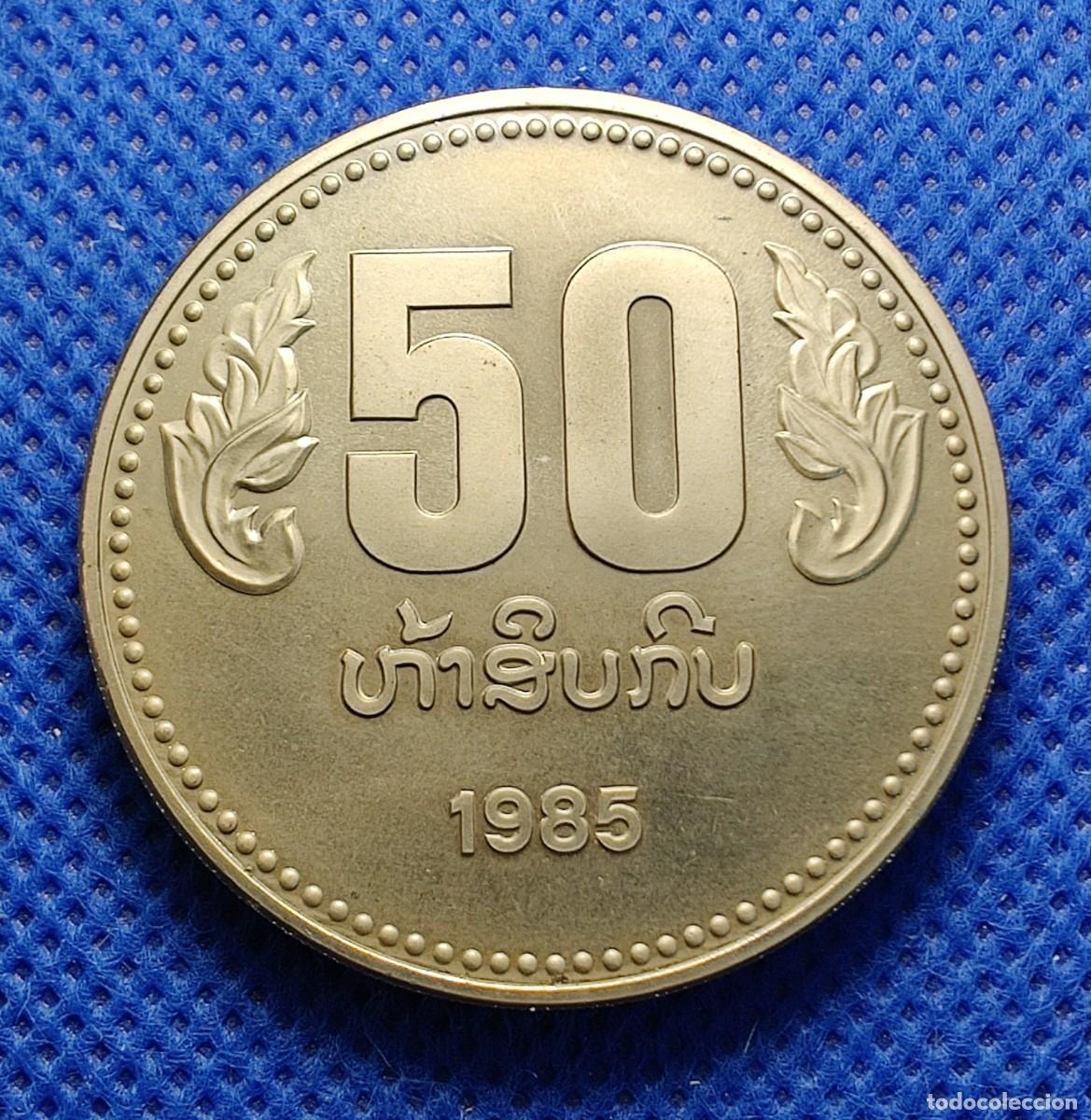 Monedas antiguas de Asia: LAOS 50 KIP 1985 Sin circular - Foto 1