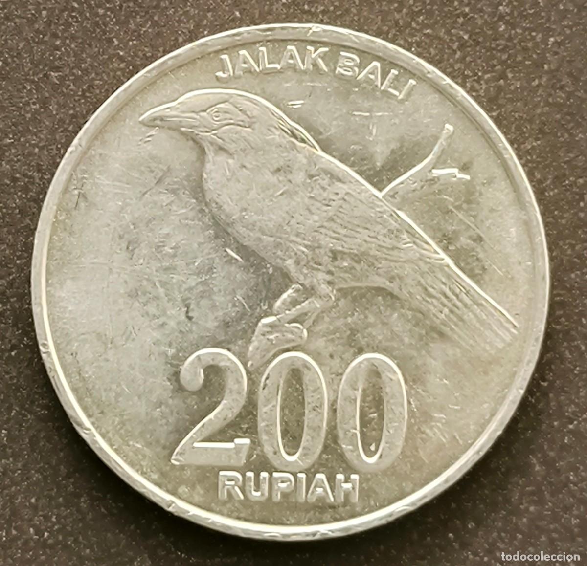 Monedas antiguas de Asia: Indonesia 200 rupias, 2003 - Foto 2