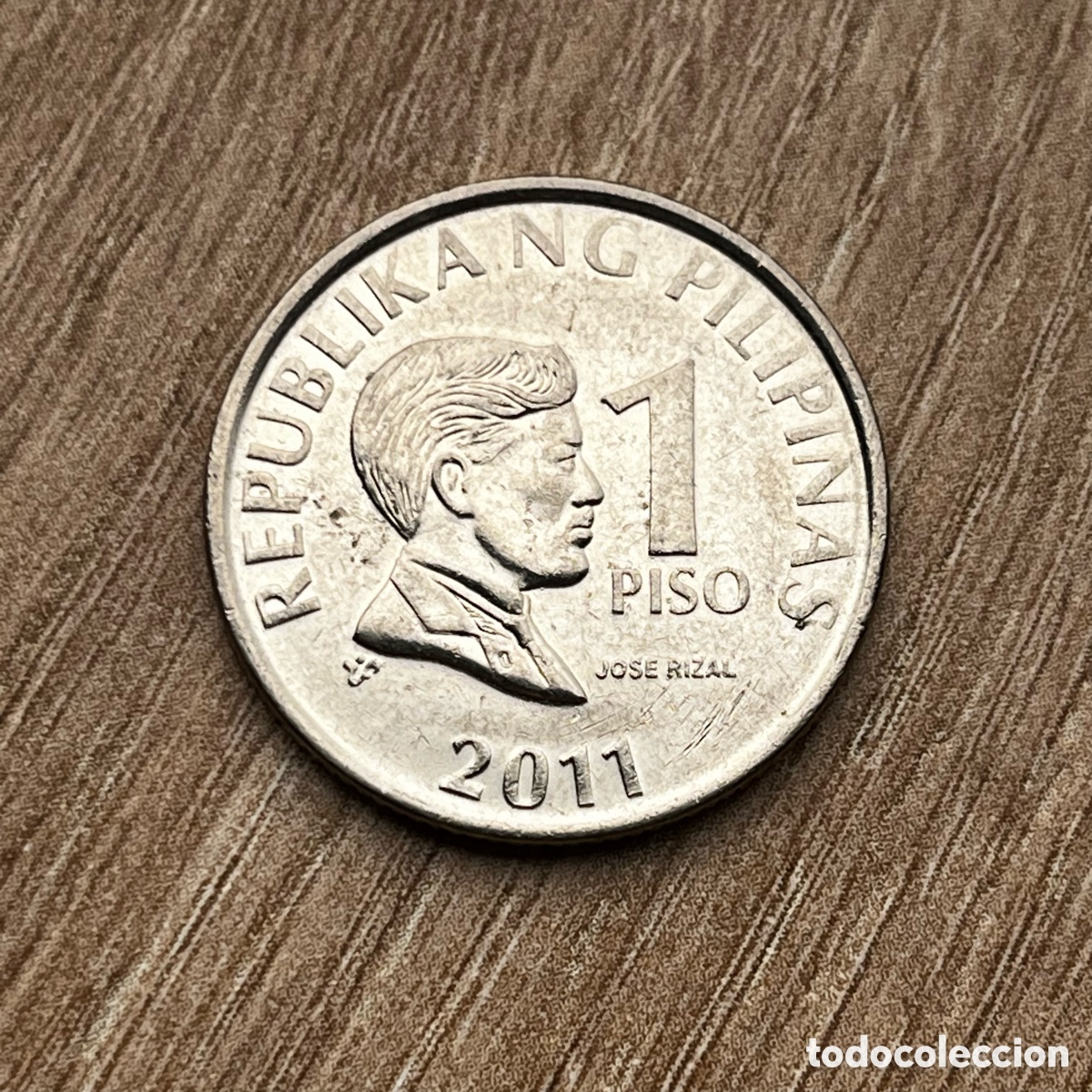 Monedas antiguas de Asia: 1 piso 2011 Filipinas - Foto 1