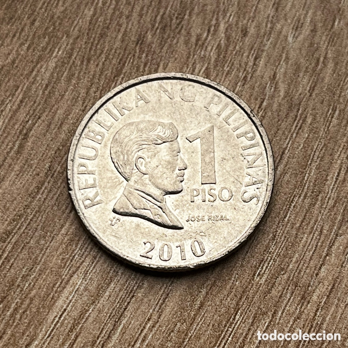 Monedas antiguas de Asia: 1 piso 2010 Filipinas - Foto 1