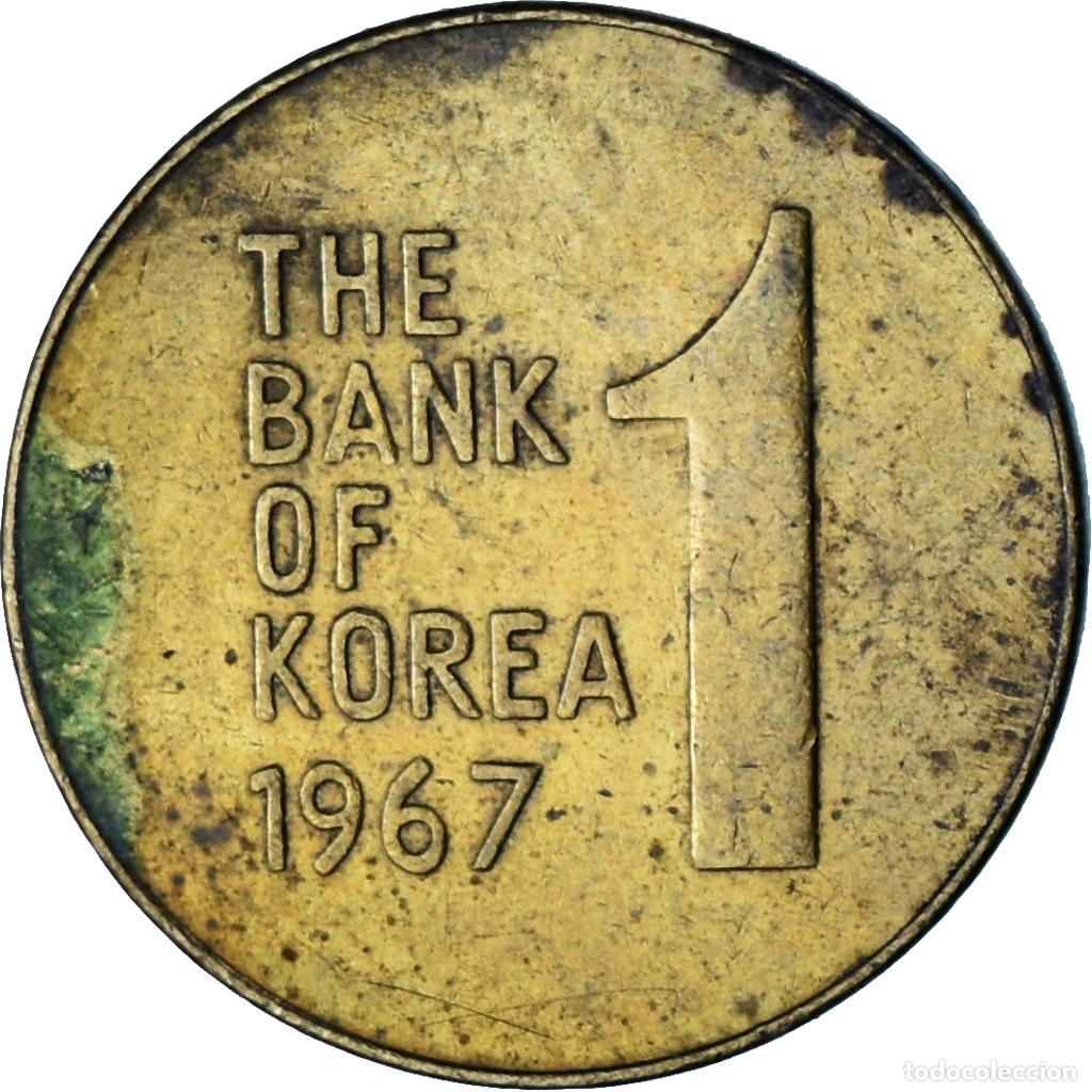 Monedas antiguas de Asia: [#1381998] COREA DEL SUR, Won, 1967 - Foto 2